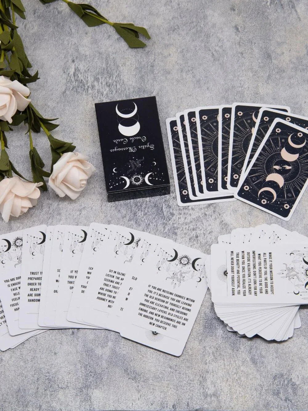 Knana Spirit Messages Oracle Cards, Life Oracle Cards Deck, Oracle Cards for Beg